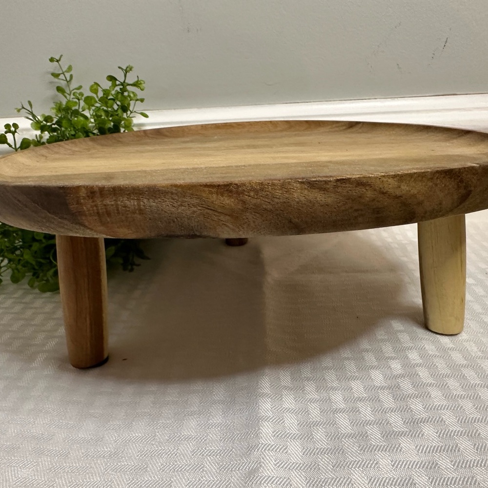 Rustic Wooden Display Stand